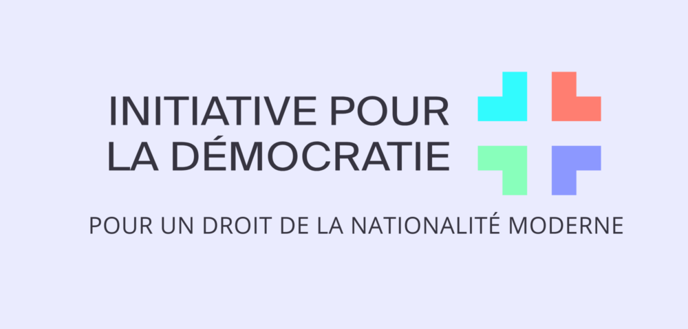 Initiative « Pour un droit de la nationalité moderne »